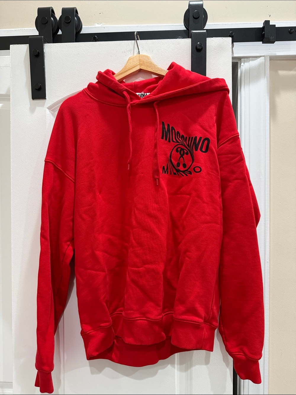 Moschino Hoodie with Black Milano Logo